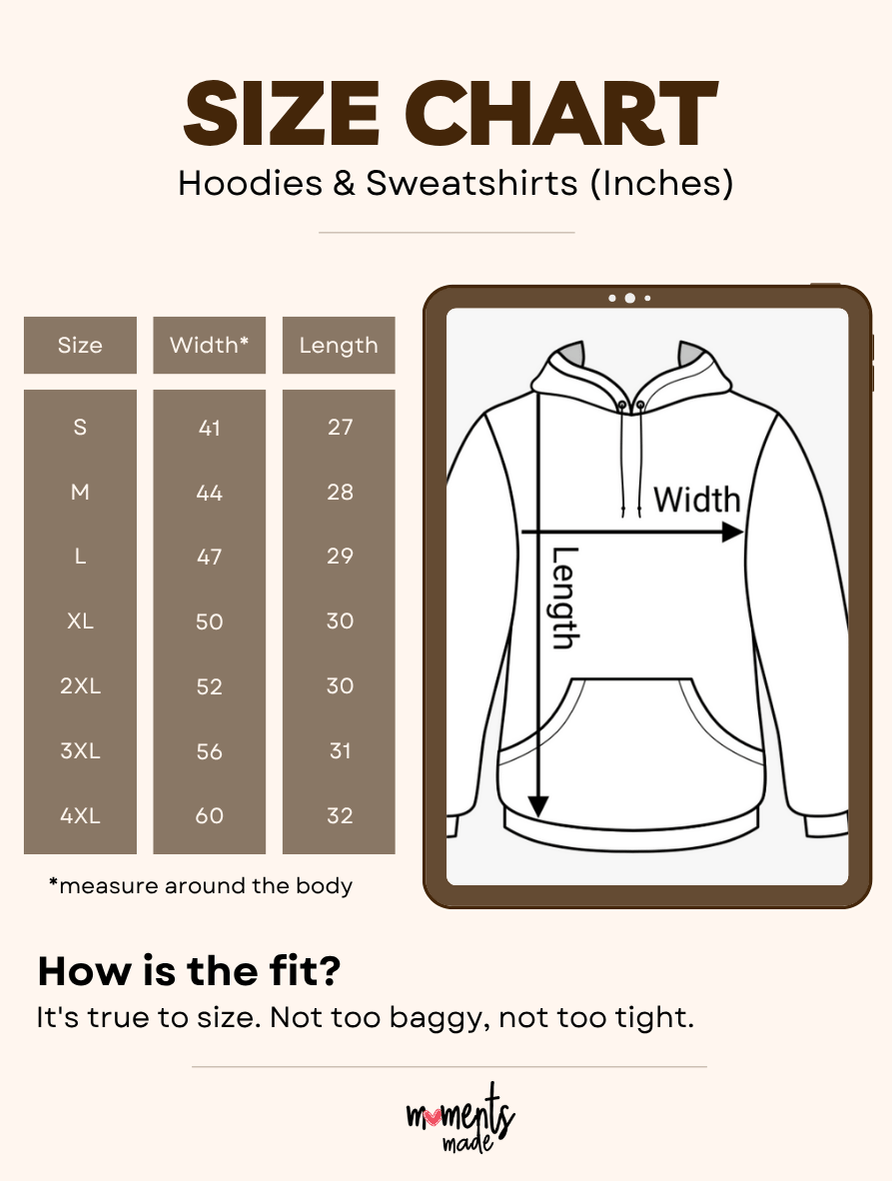 Roman Numeral Dates Embroidered Hoodies & Sweatshirts