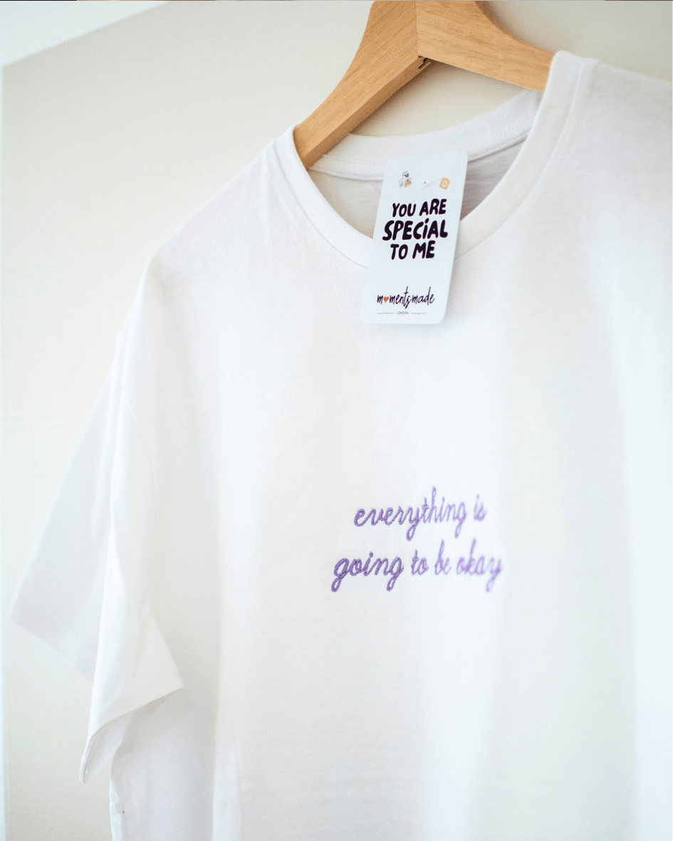 "Everything is going to be okay" | Glow In The Dark T-Shirt 💜