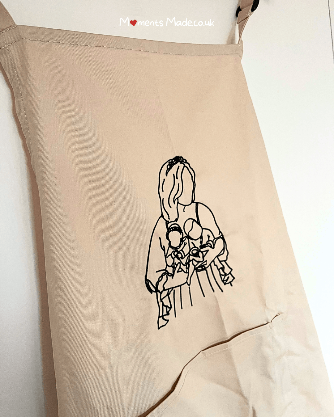 Custom MomentsMade™ Photo Outline Apron - Limited Edition
