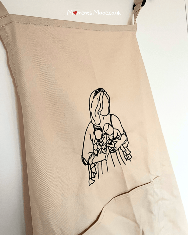 Custom MomentsMade™ Photo Outline Apron - Limited Edition