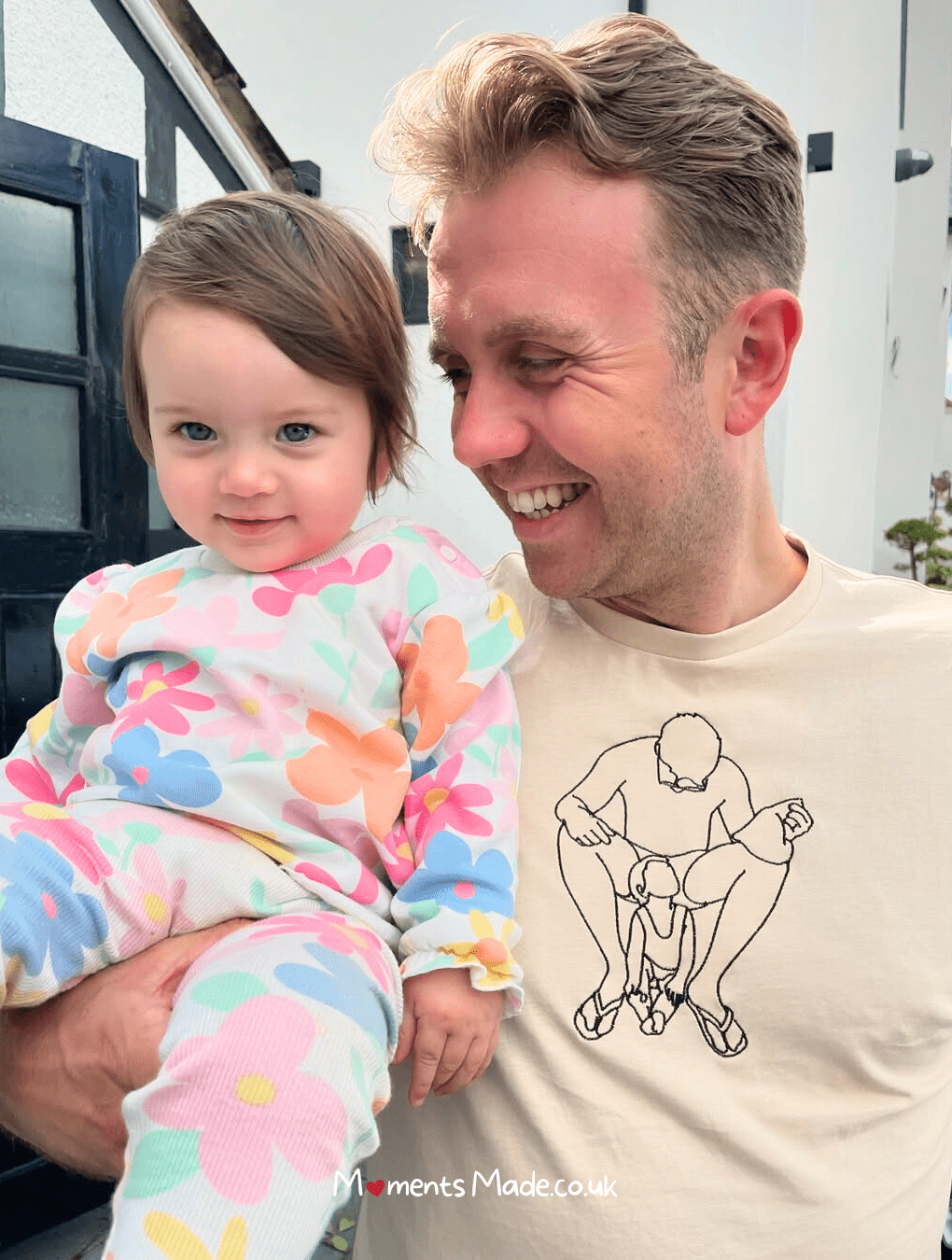 Personalised MomentsMade® Embroidered T-Shirts ✨