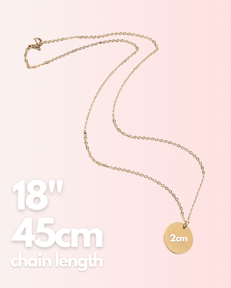Memory Necklace | Hand-drawn Photo Outline  ✨
