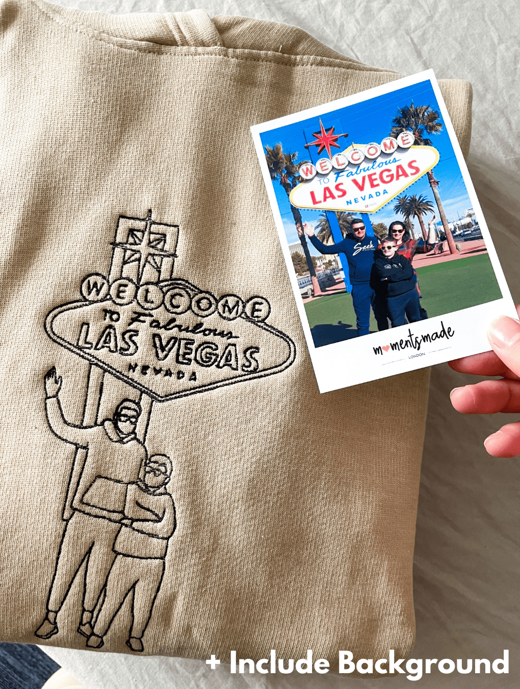 Kids Personalised MomentsMade© Embroidered Hoodies & Sweatshirts