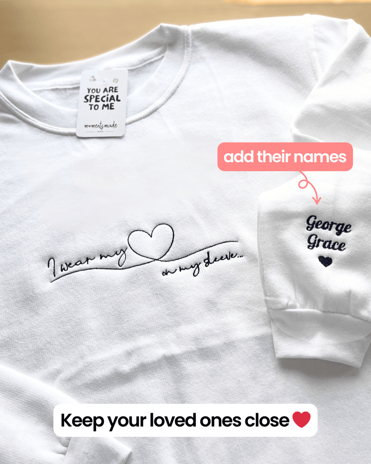 Wear My Heart On My Sleeve by MomentsMade® [NEW]