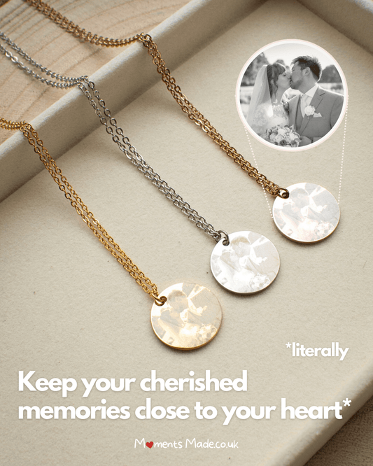 Photo Engraved Pendants Necklace ✨