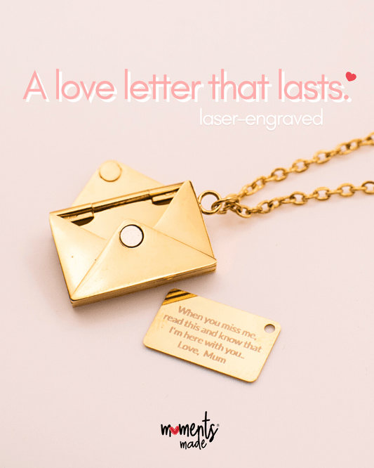 Engraved Love Letter by MomentsMade™