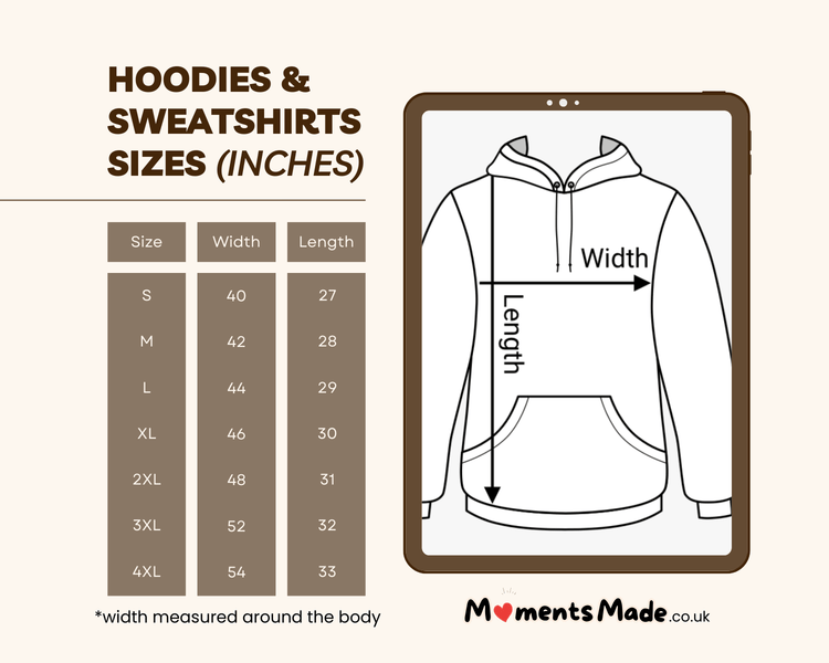 Roman Numeral Dates Embroidered Hoodies & Sweatshirts