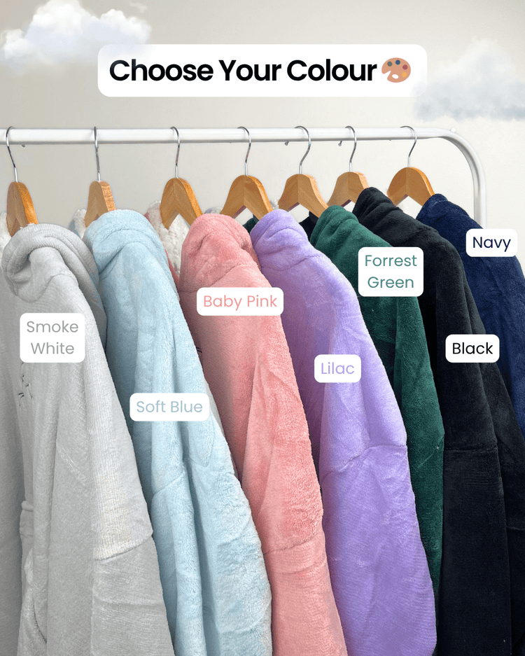 Personalised Blanket Hoodie by MomentsMade® [NEW]