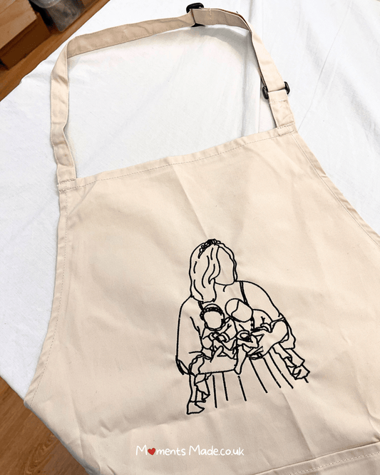 Custom MomentsMade™ Photo Outline Apron - Limited Edition