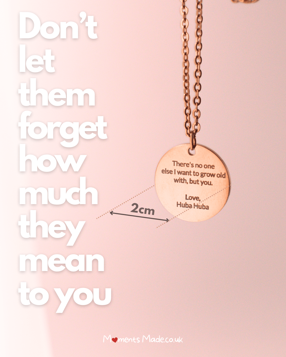 Photo Engraved 18k Gold Plated Pendants Necklace ✨