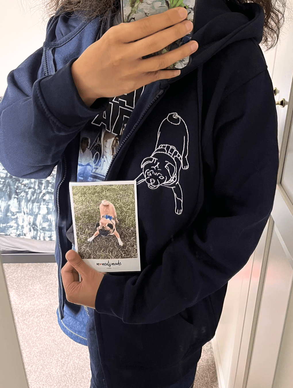 Custom Pet MomentsMade® Embroidered Hoodies, Sweatshirts & Zip-ups 🐾